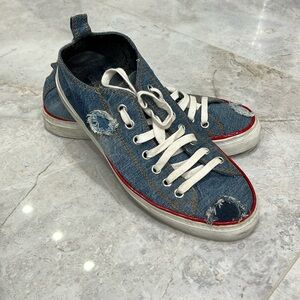 Dsquared2 Men's Sneakers Tennis Shoes Denim Casual - Size 43/US 10